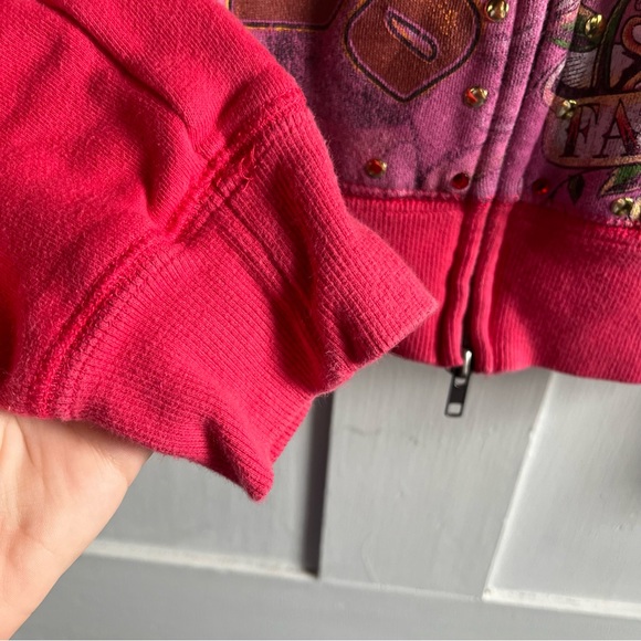 Disney Minnie Mouse Zipper-Up Sweatshirt - Picture 5 of 9